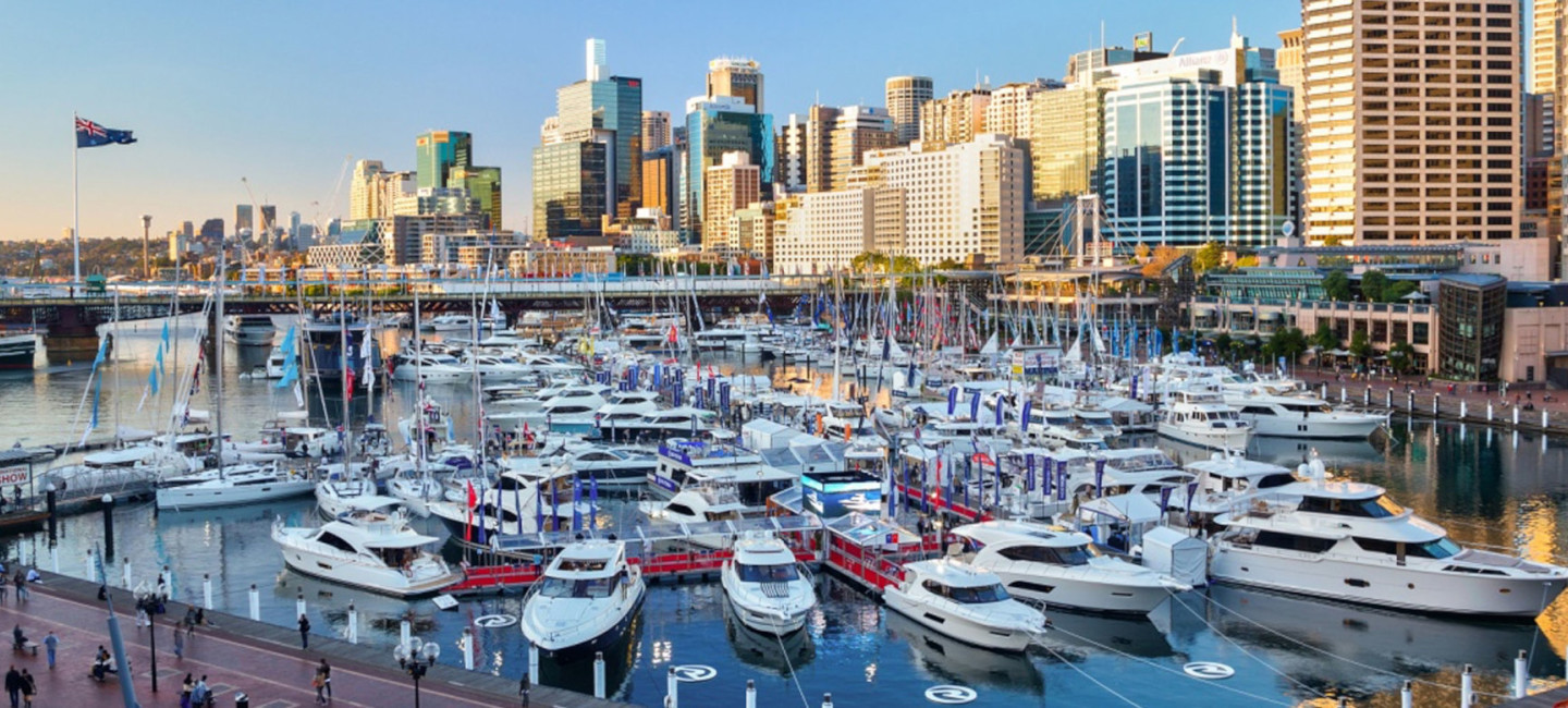 Sydney International Boat Show Wide Shot